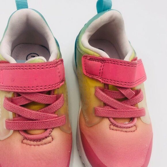 Brand New Cat &‎ Jack Toddler Multicolored Baby Girl Sneakers Size 7 - Picture 5 of 5